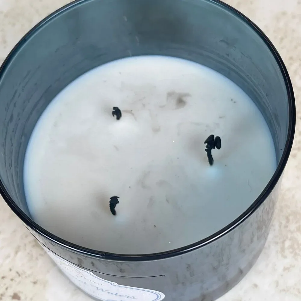 White Barn - Bath & Body Works | Bergamot Waters 3-Wick Candle - Picture 4 of 5